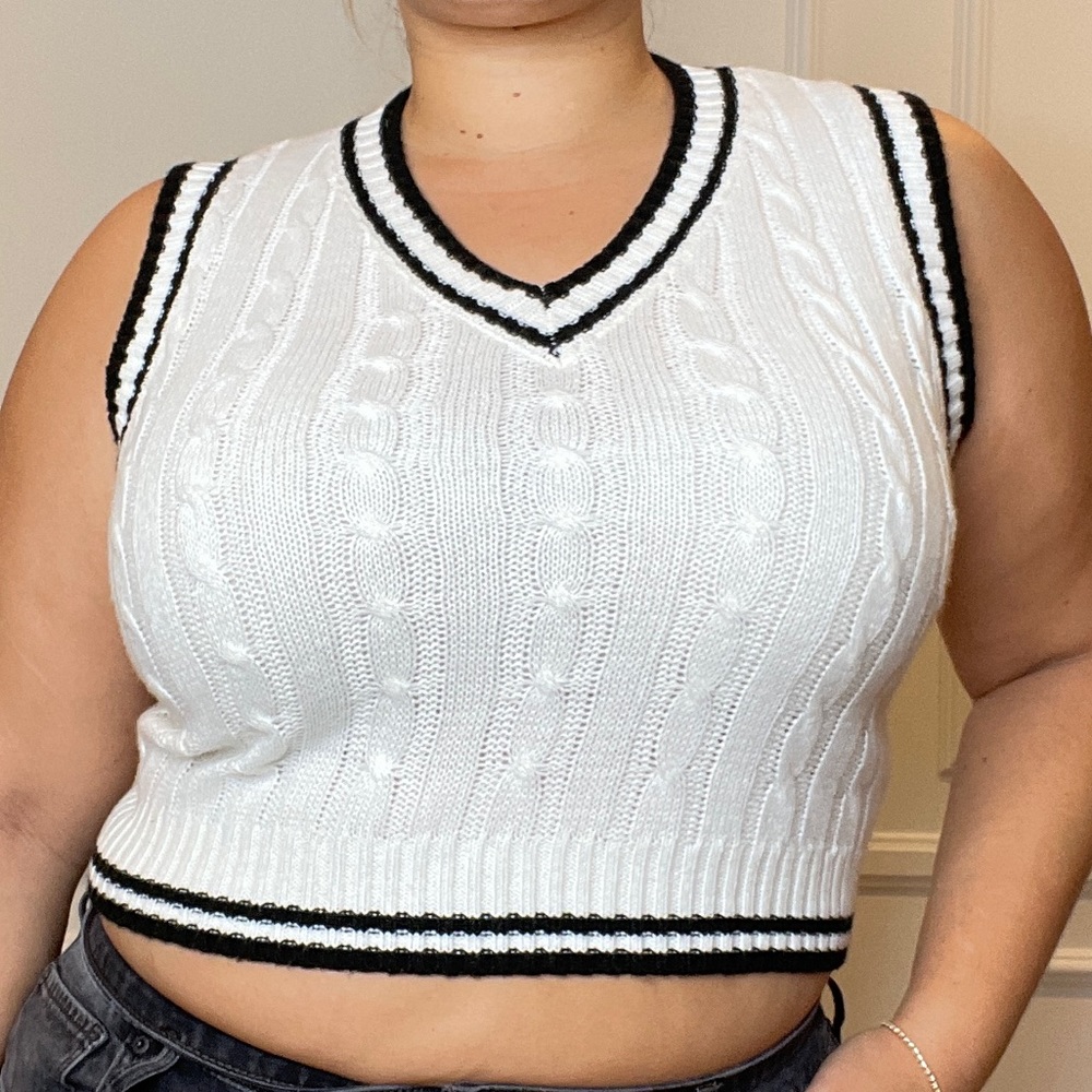Sweater crop size XL